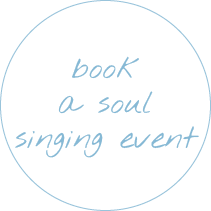 book soul singing event